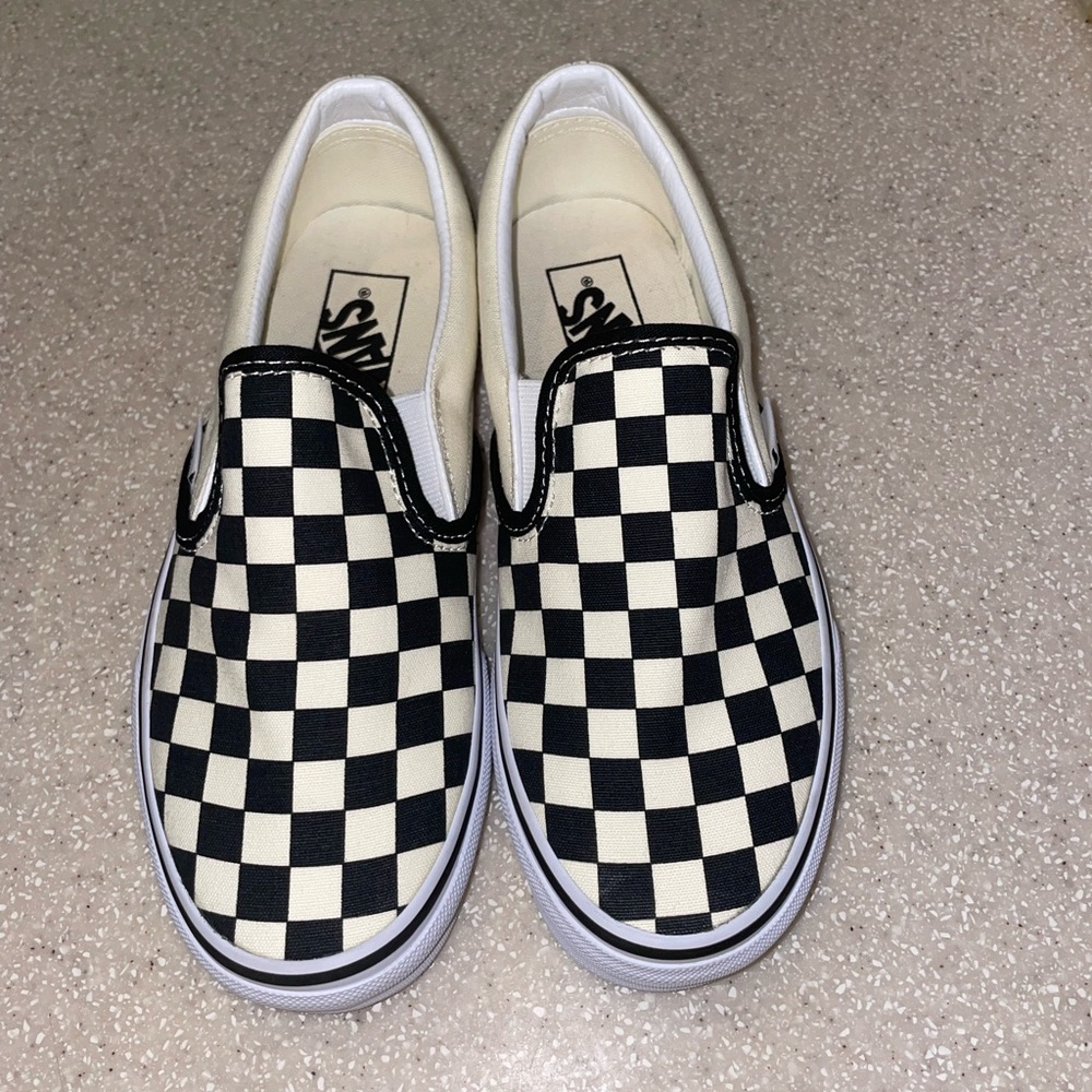Checkered vans